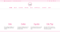 Desktop Screenshot of inspiredsugarcakes.com